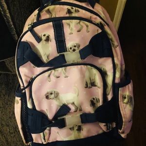 Pottery barn puppy book bag